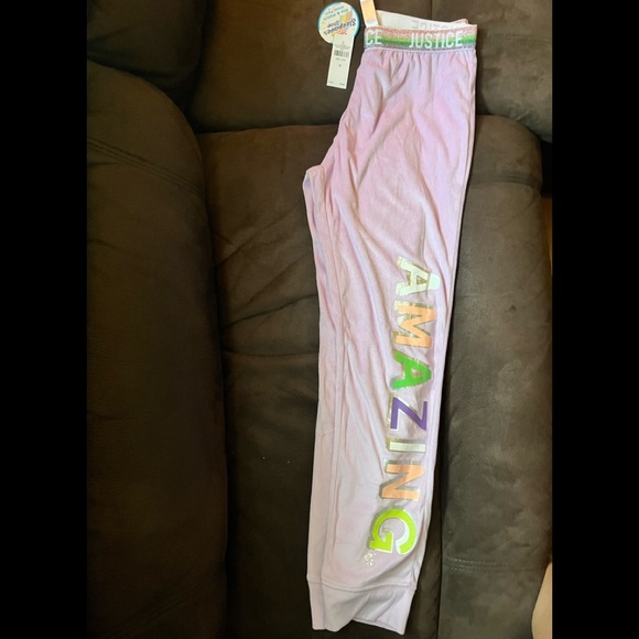 JUSTICE 2 piece Pajama - Picture 3 of 6